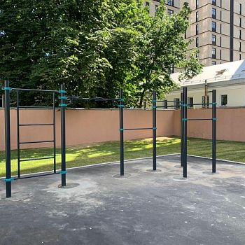 Городская воркаут площадка, Ленинский проспект, г. Москва Городская воркаут площадка, Ленинский проспект, г. Москва